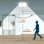 LED Motion Sensor Ceiling Light – Automatic Infrared Corridor Lamp for Hallway, Staircase & Home Lighting Trollective