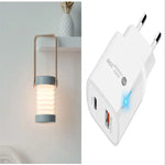 Foldable Touch Dimmable LED Night Light – USB Rechargeable Portable Lantern Lamp for Home Deco Trollective