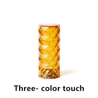 Nordic Crystal USB Table Lamp – Touch Dimming Diamond Night Light Trollective