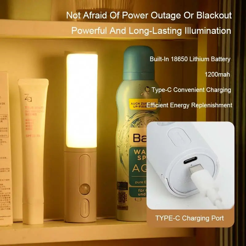 Smart Motion Sensor LED Night Light for Home, Kitchen, Cabinet, and Wardrobe Trollective